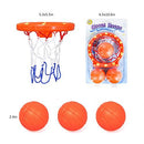 zoordo Bath Toys Bathtub Basketball Hoop Balls Set for Toddlers Kids with Strong Suction Cup Easy to Install,Fun Games Gifts in Bathroom,3 Balls Included ( Only Stick on Smooth Surface ) - BUZOK