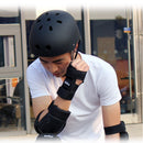New Thicken Adult Children Skate ABS Helmet EPS Foam Skating Roller Snowboard Helmet Safety Protection Washable Black|Skate Board