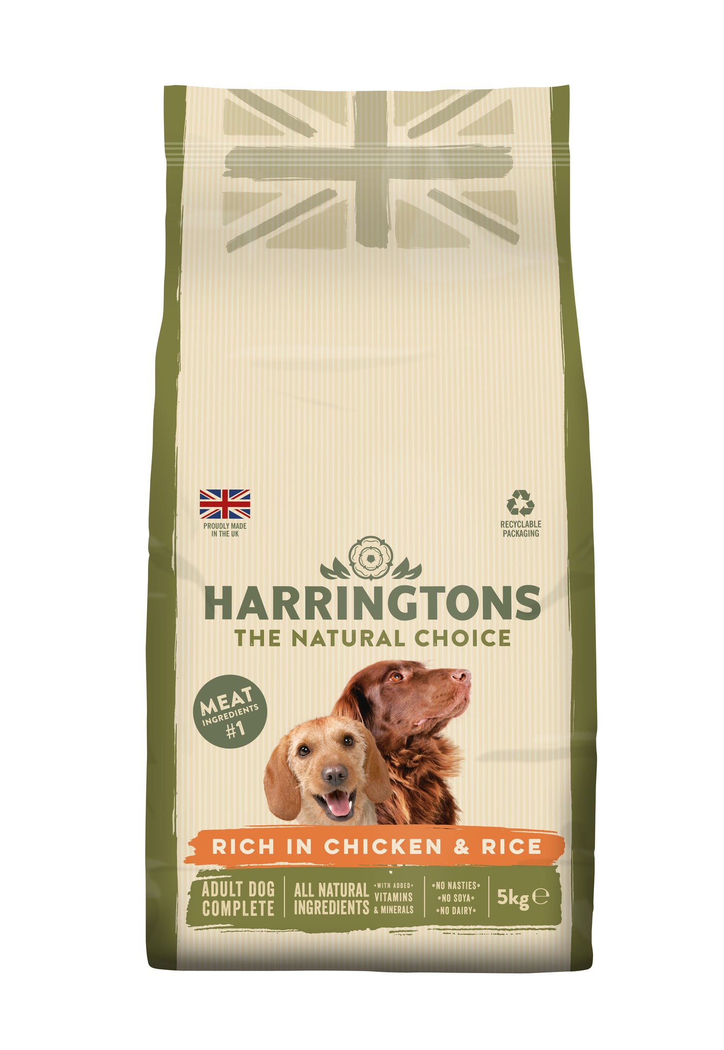 Rich Chicken & Rice Dry Dog Food | Harringtons – Harringtons Pet Food