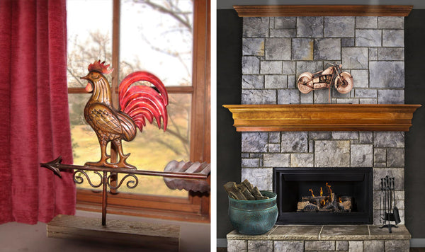 Rooster Weathervane For Home Decor
