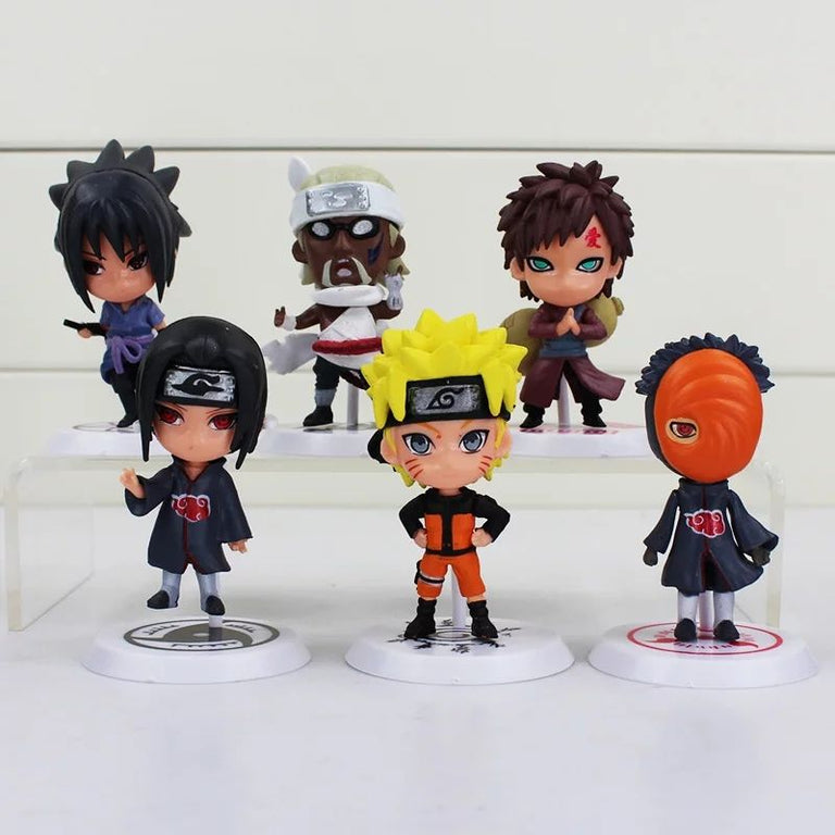 Naruto Collectible Toys Set of 6 | The Jholmaal Store