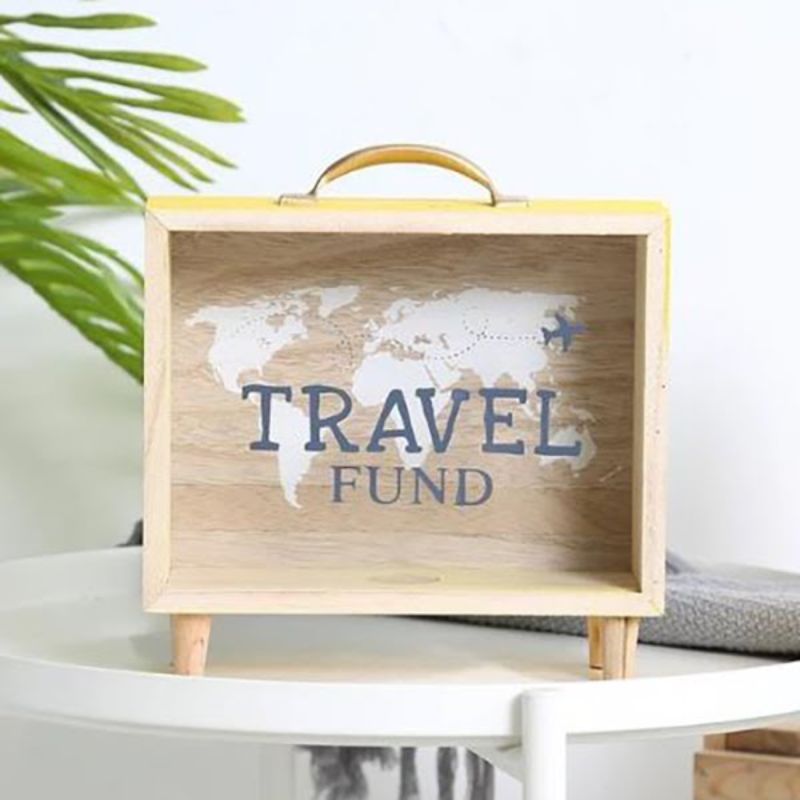 Travel & Adventure Fund Money Box