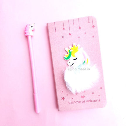 Unicorn Pen & Diary Set