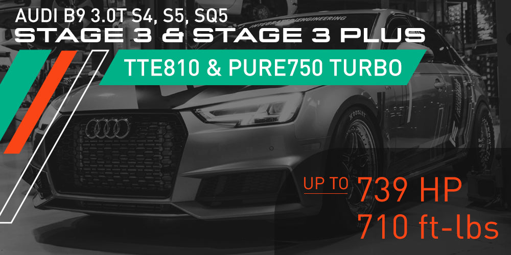IE B9 S4 S5 SQ5 Stage 3 ECU Tune TTE810 TTE710 Pure 750 Turbo