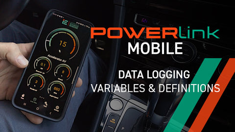 IE POWERlink Mobile Datalogging Variables