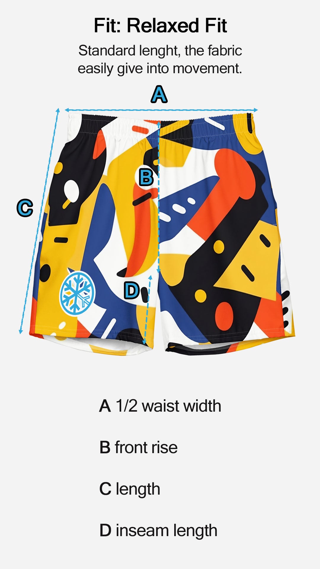swim shorts fit guide b.different clothing graffiti street art inspired independent streetwear