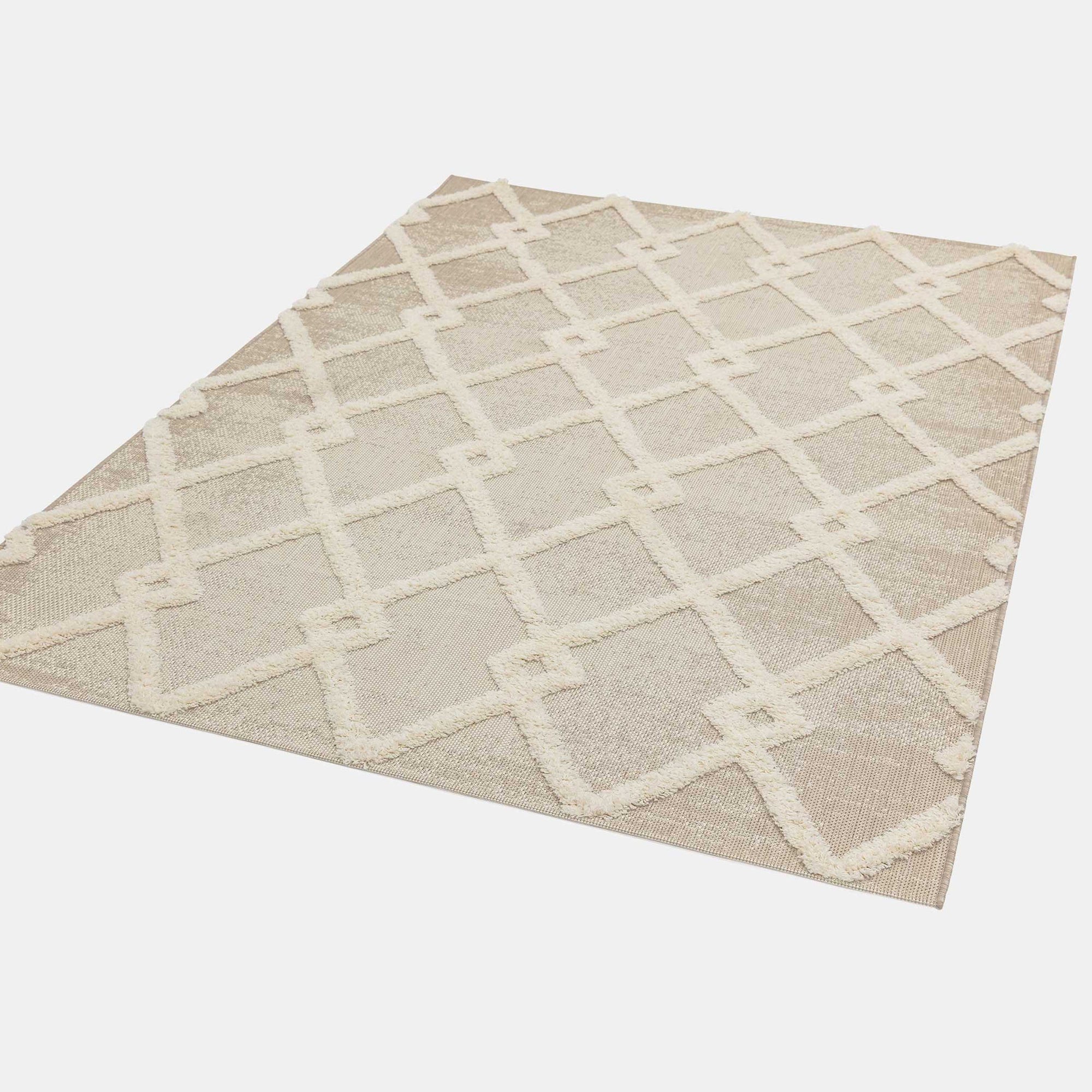 Neutral rug | modern geometric rug | NEW FAIRMONT by housecosy