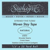 SewkeysE woven fusible stay tape