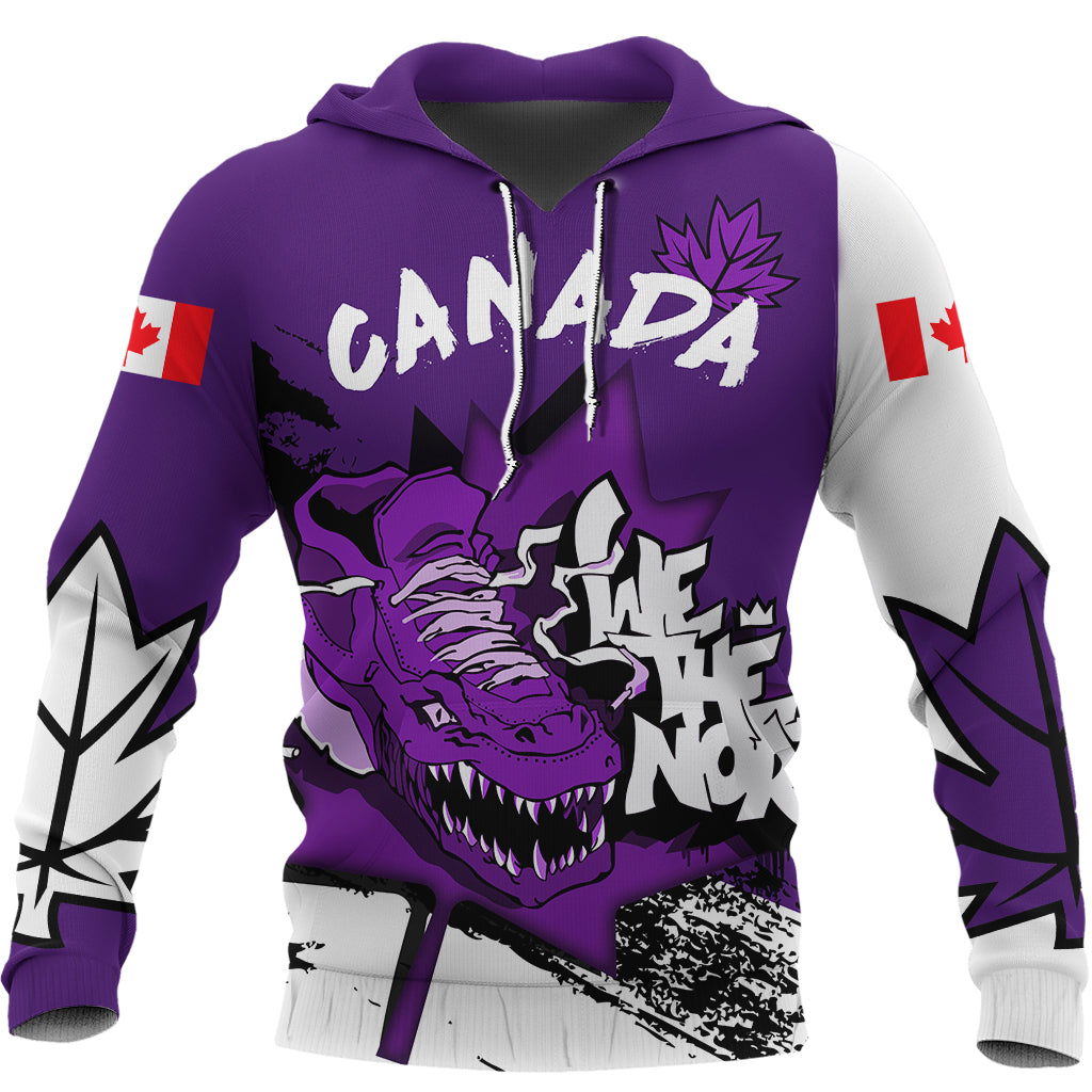 purple raptors sweatshirt