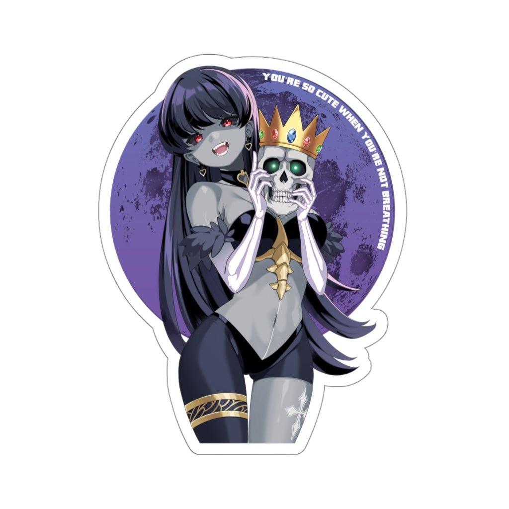 Kira - Demon Angel Elf Cyberpunk cute anime girl Die-Cut Sticker -  kawaiiwaru