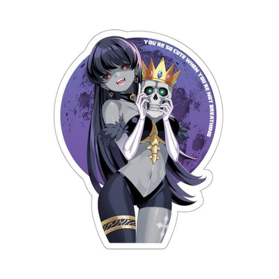 Ahmya V2 - Cute Demon Anime Girl Die-Cut Sticker