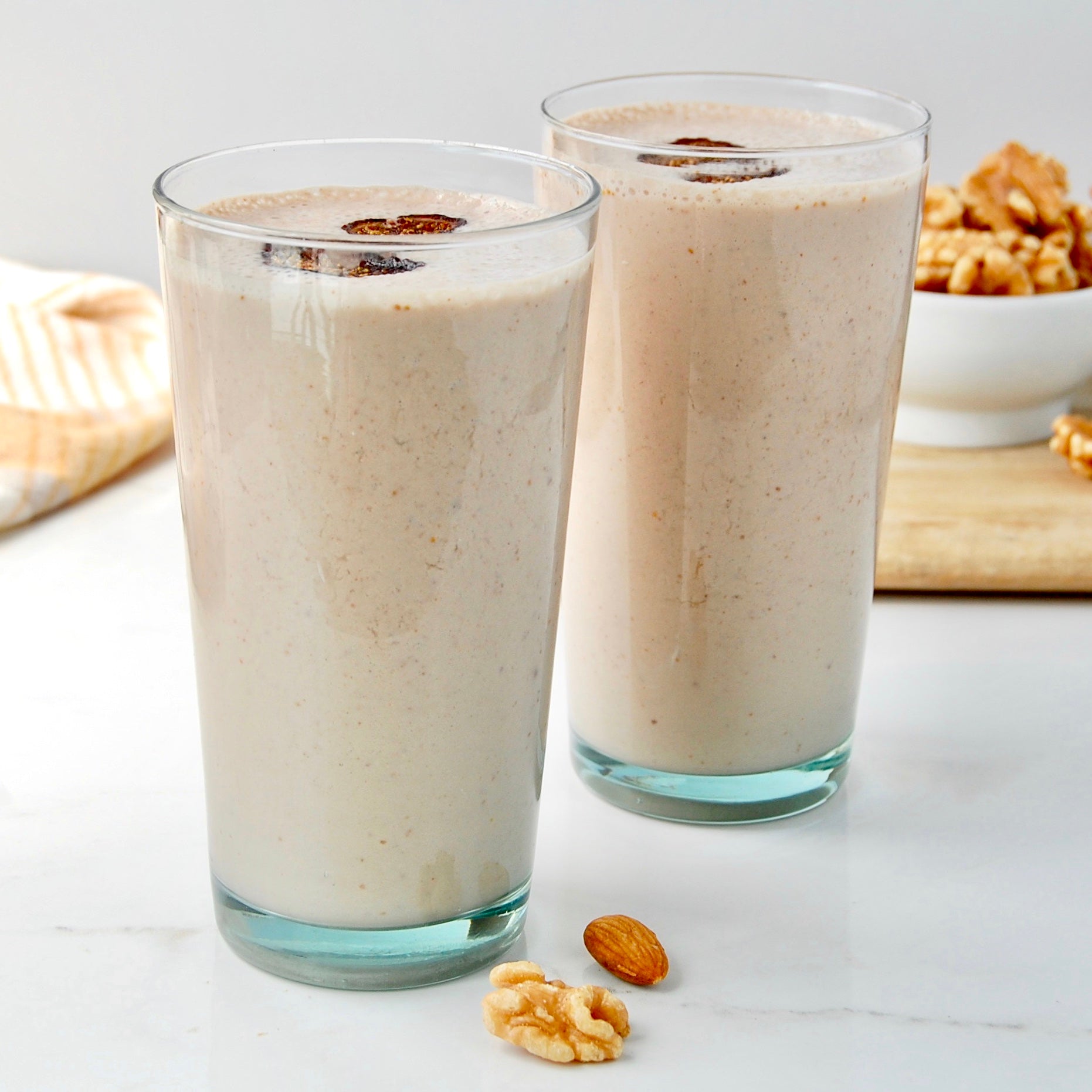 Walnut Almond Fig Smoothie | The NutraMilk | Recipes