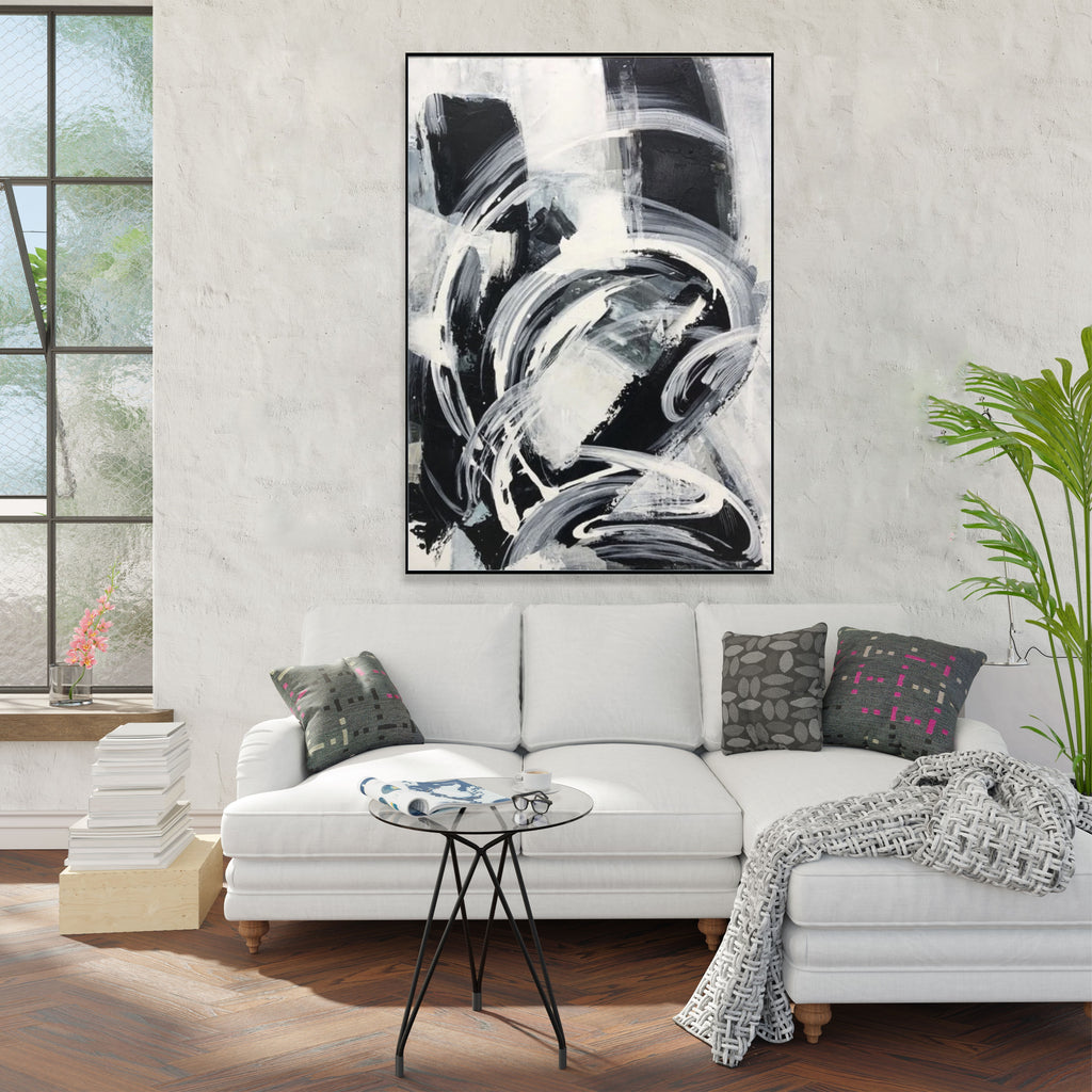 Paintings for the interior in light gray tones slider2-image-1