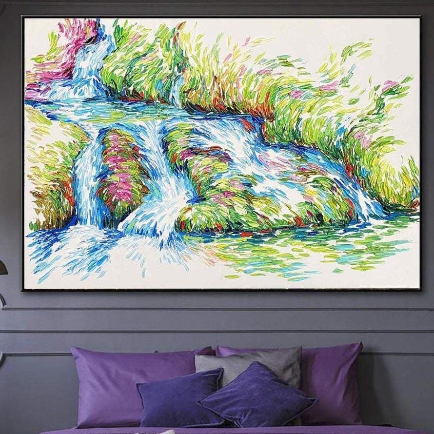 RIVER IN SPRING by Anna Clark from $340