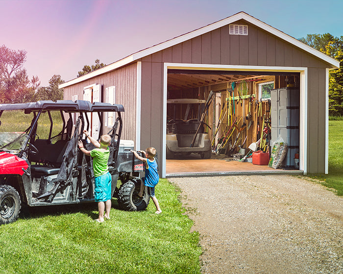 diy storage shed lowes