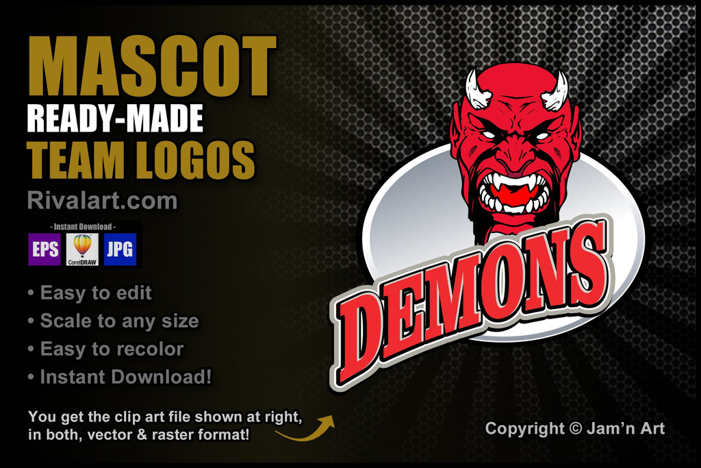 fictional devil clipart