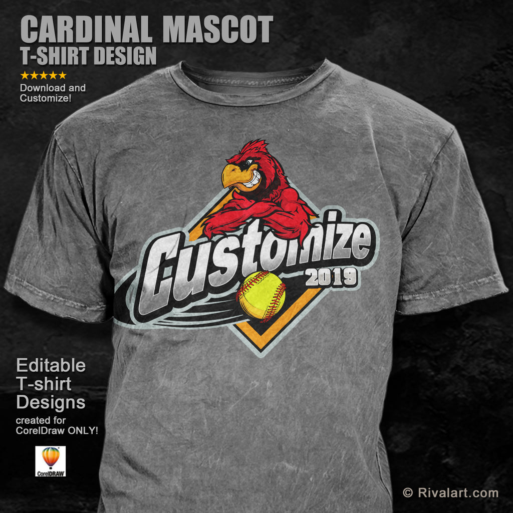 Ph7 Cardinal Clipart & T-shirt Design LFT 04 – Rivalart