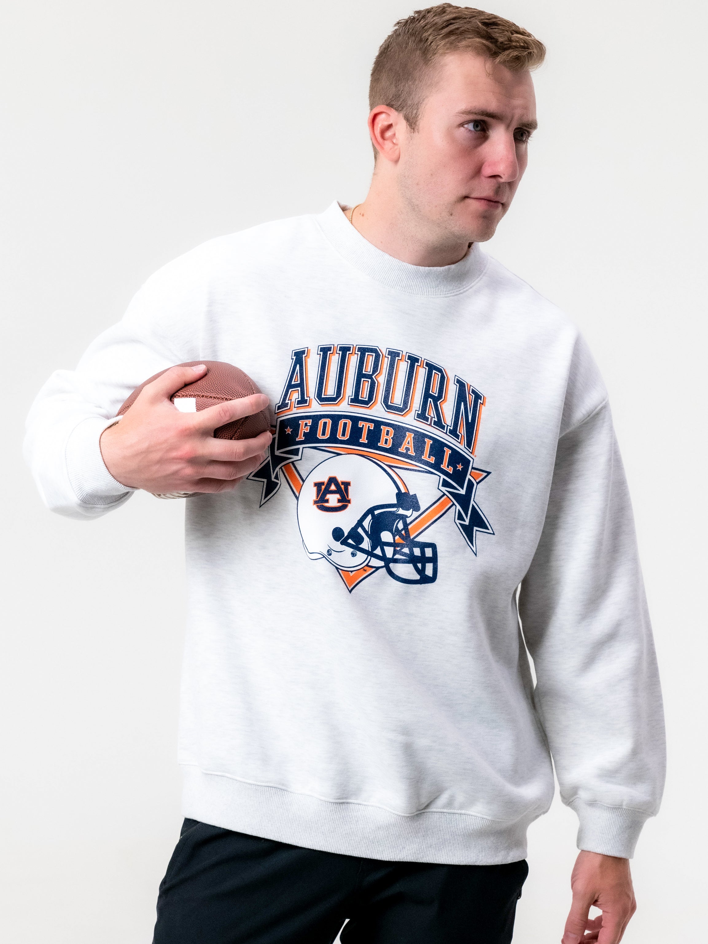 Syracuse University - Vintage Crewneck Sweatshirt - Ash Grey