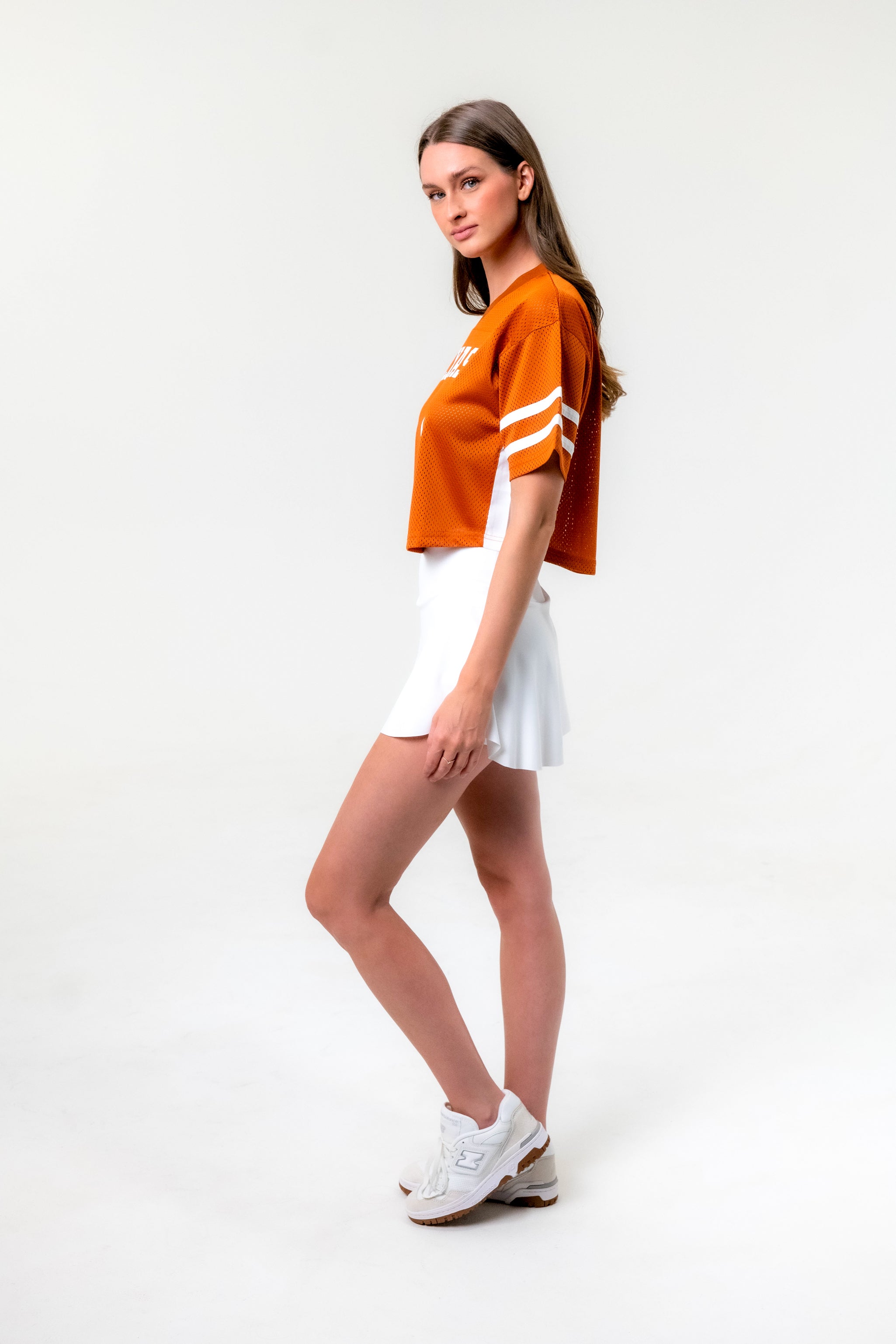 University of Texas - Mesh Cropped Fashion Football Jersey #3 Ewers - –  Established and Company