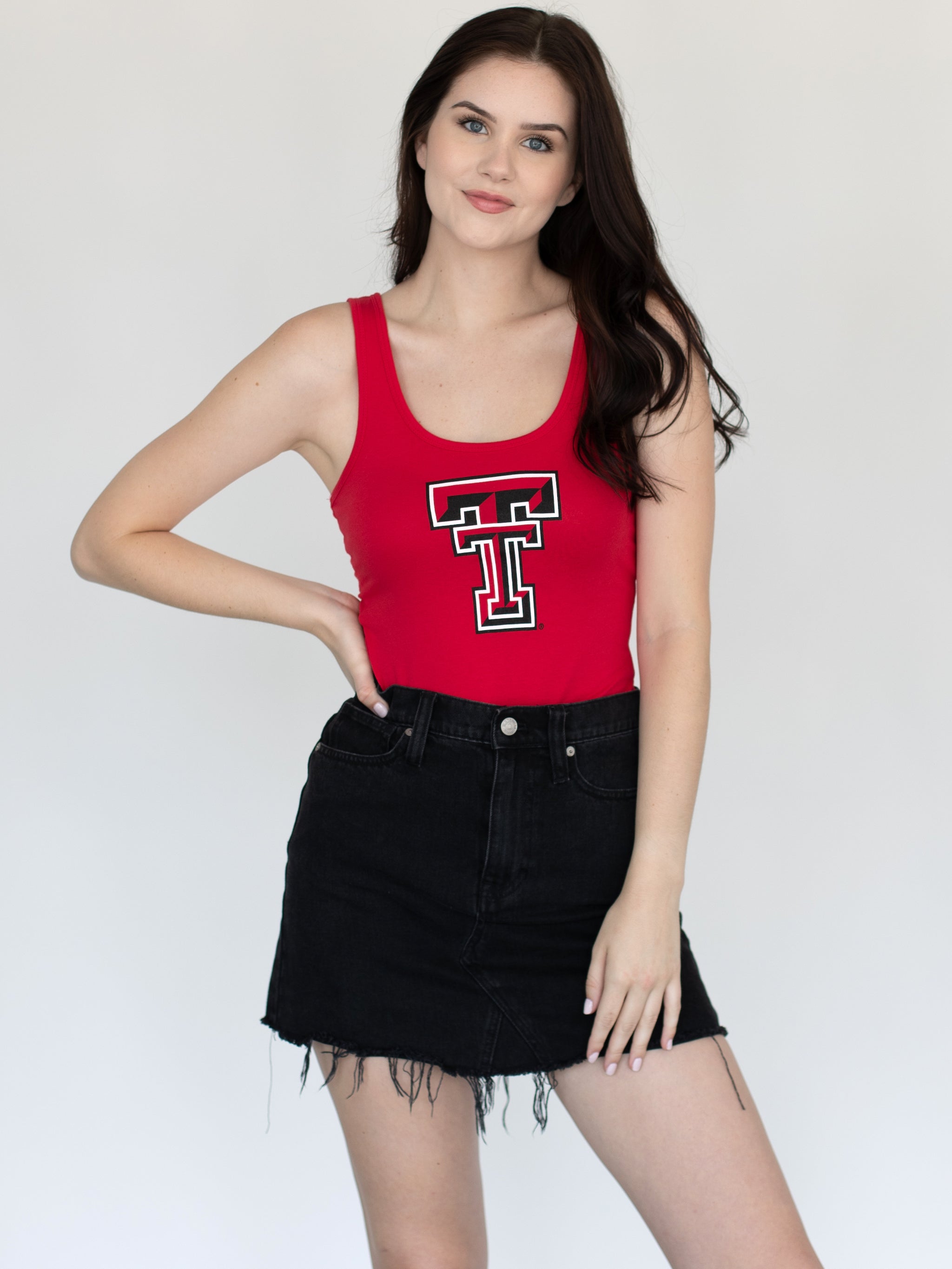 Texas Tech - Embroidered Cropped Baseball Jersey - White – Established and  Company