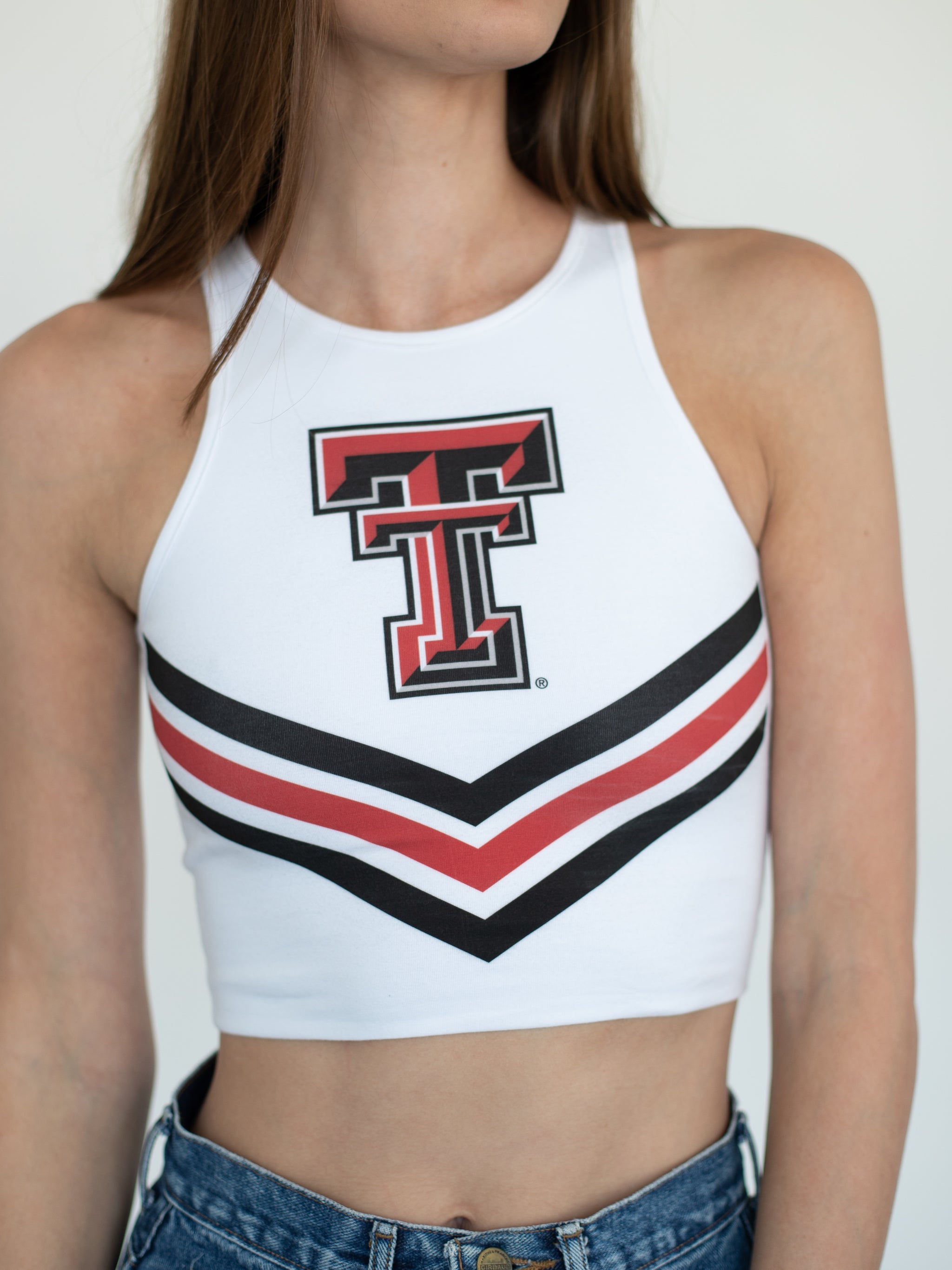 Chicka-d Red Texas Tech Raiders Crop Top & Ribbed Tank - Toddler & Girls, Best Price and Reviews