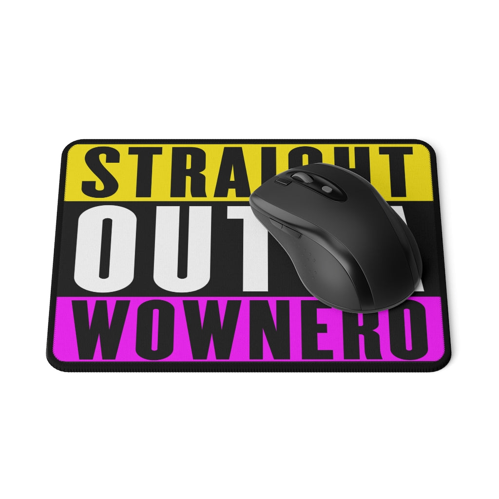 Straight Outta Wownero Mouse Pad