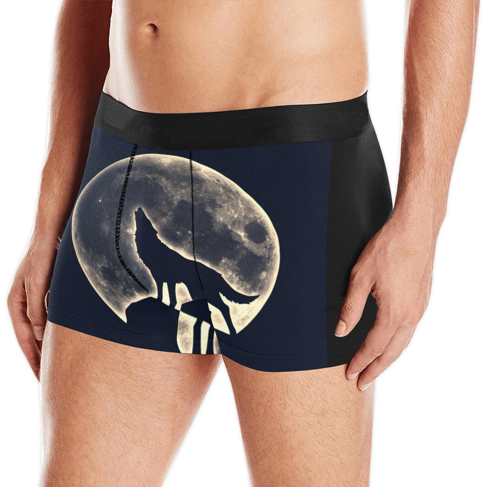 Wolf Moon Boxer Briefs