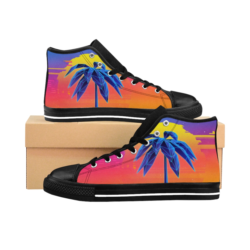 Retro 84's Sunset Men's High Top Sneakers