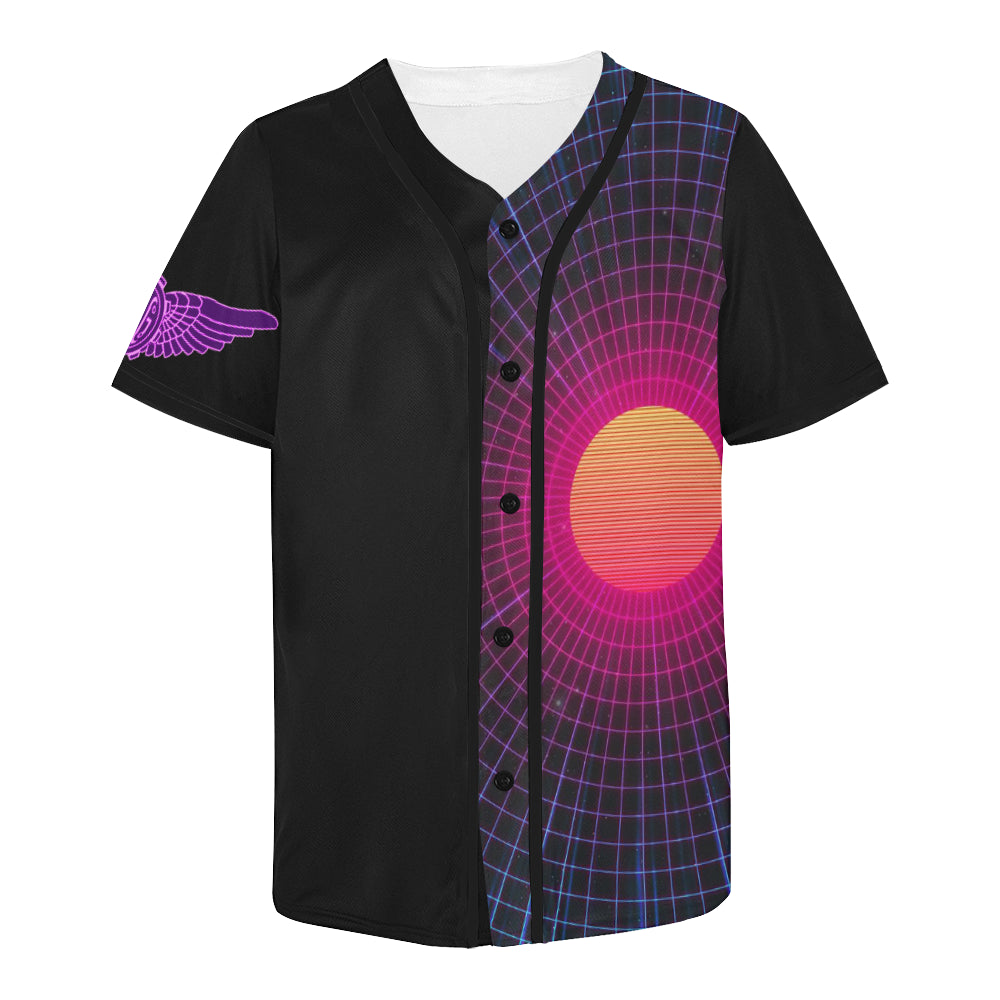 Retro Sun Baseball Jersey