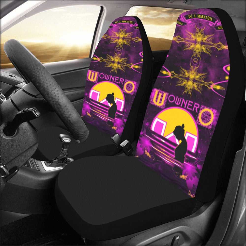 Wownero Reflection Car Seat Covers (Set of 2)