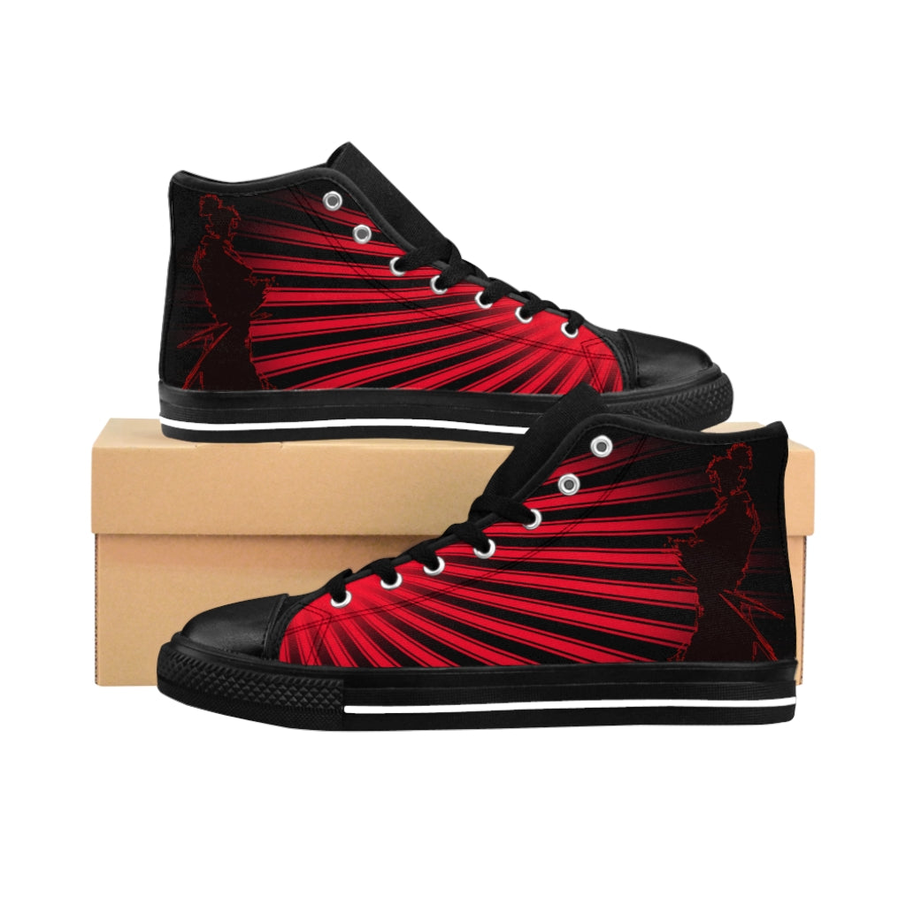 Samurai Sunset Men's Sneakers