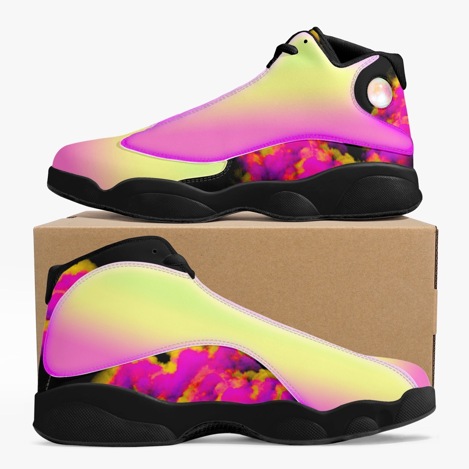 Up In Smoke (Pink Lemonade) High-Top Sneakers