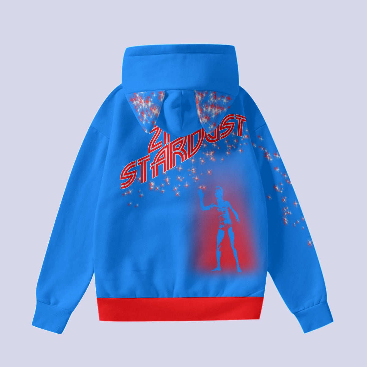 Ziggy the Cat Hoodie (Red)