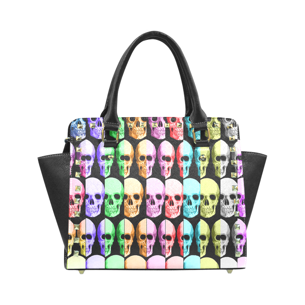 Pop Skulls Rivet Handbag