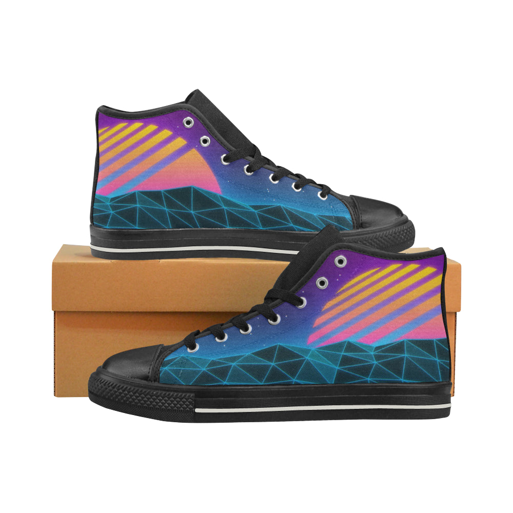 Retro 81's Sunset Men's High Top Sneakers