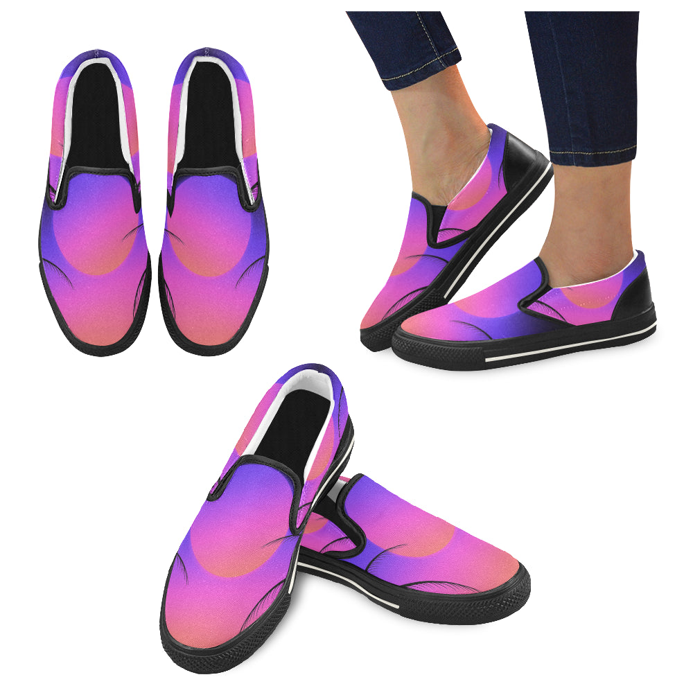 Retro 89's Sunset Women's Slip-On