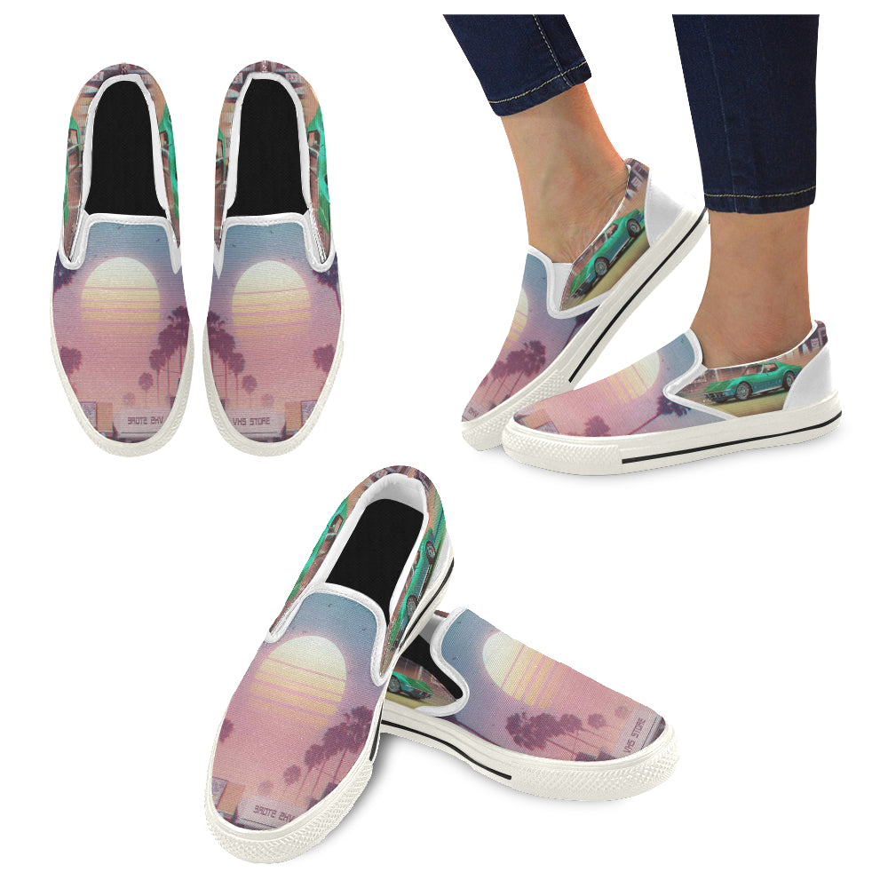 Retro 82's Vette Women's Slip-on