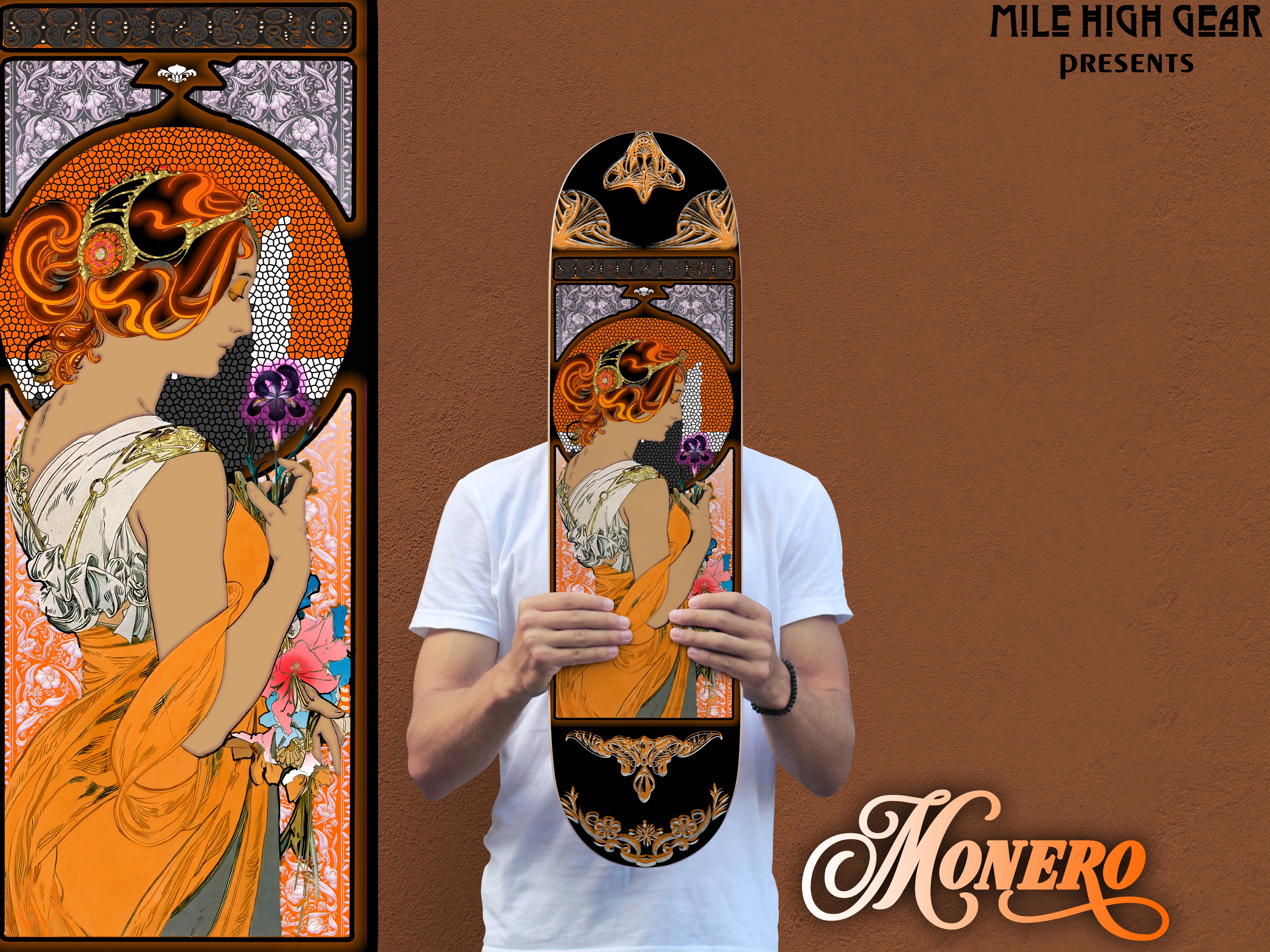 The Monero Alpha Skateboard