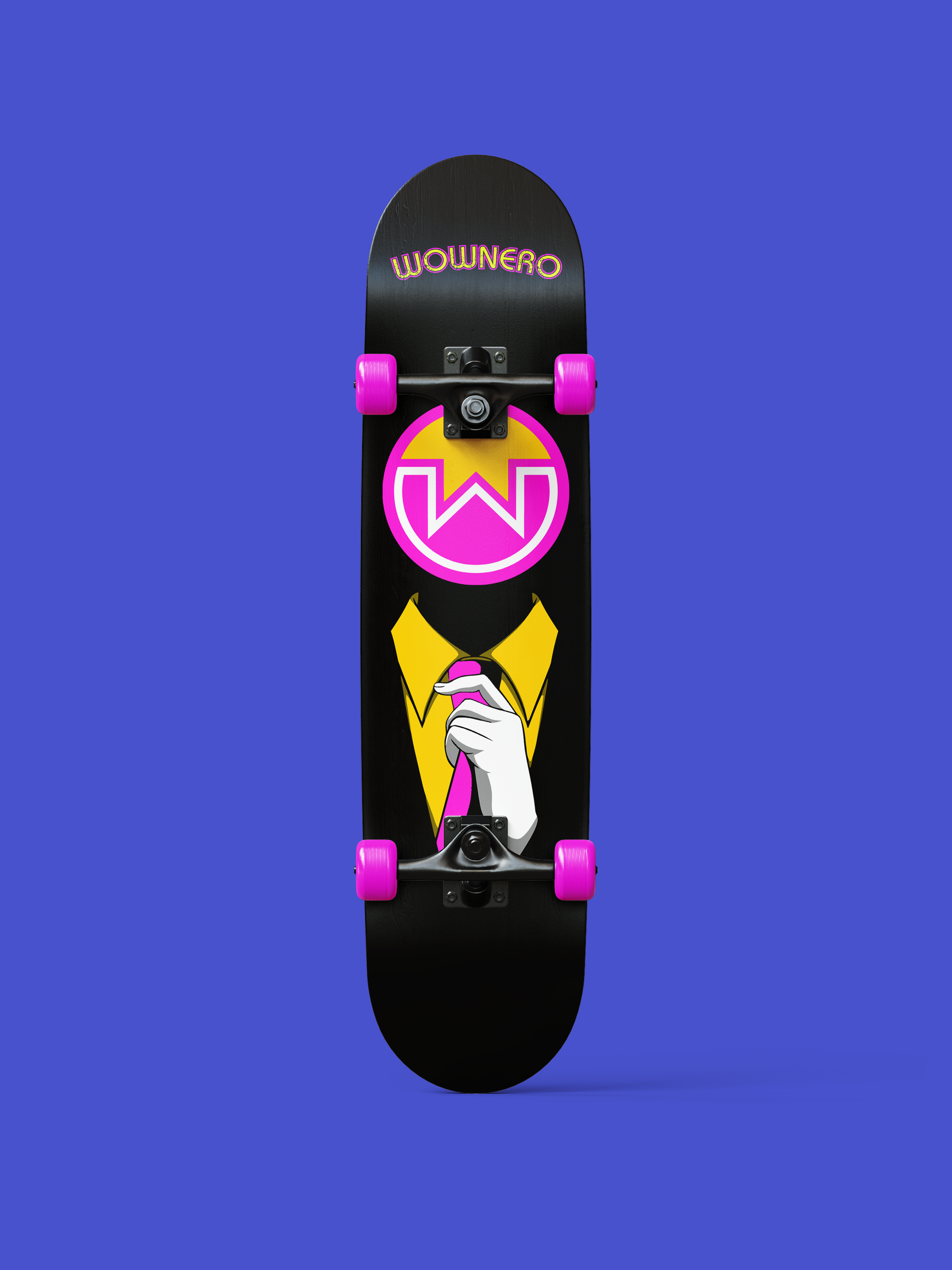 Wownero Suit Skateboard 7 3/4 Deck