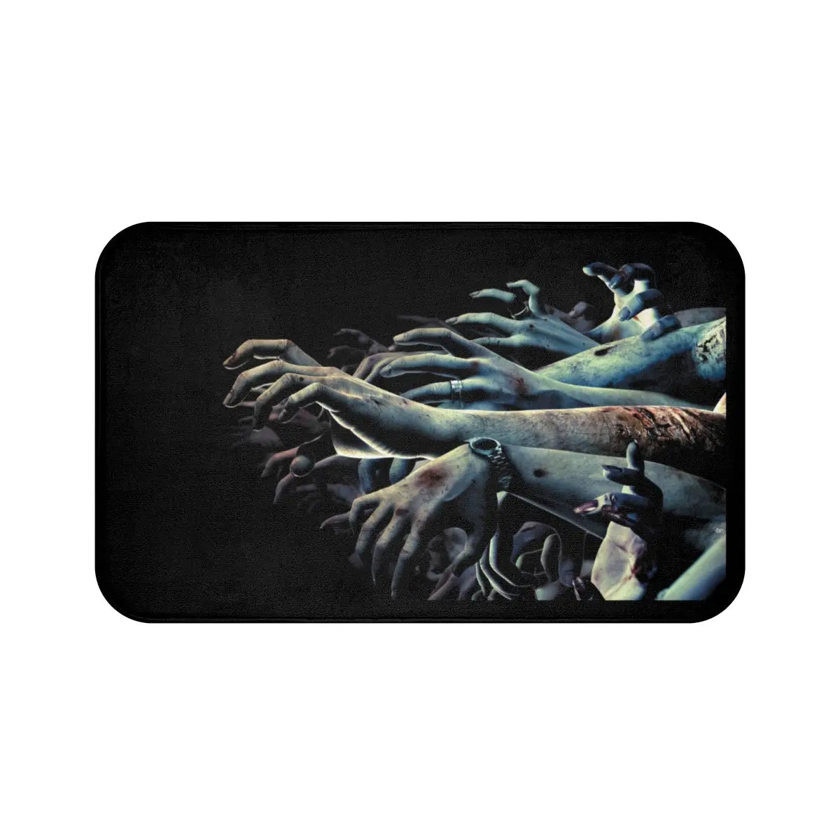 Zombie Beware Bath Mat