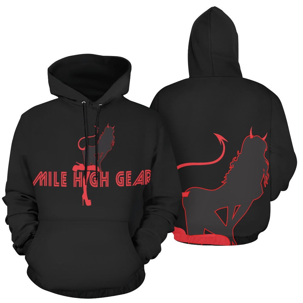 Mile High Devil Girl Hoodie