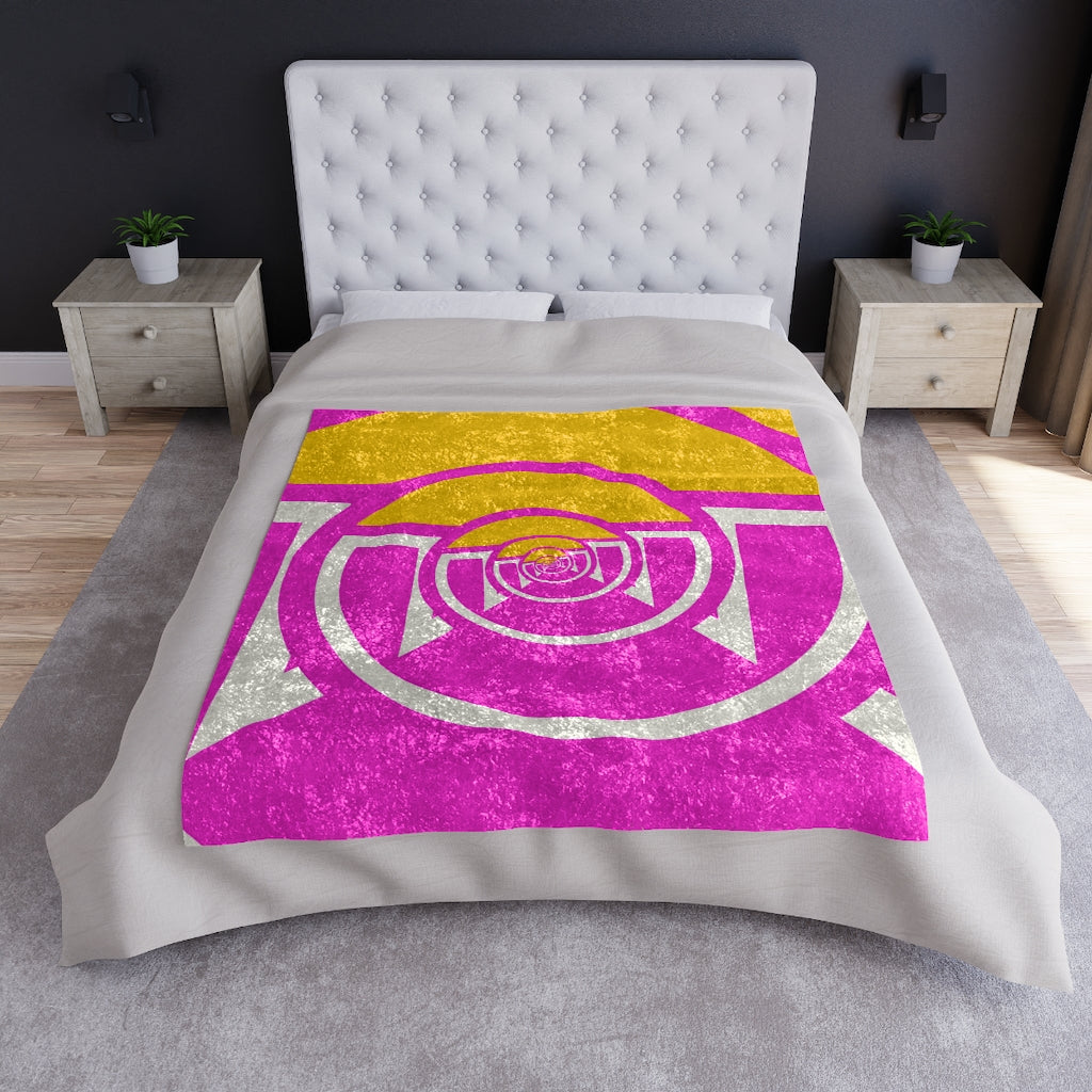 Wownero Crushed Velvet Blanket