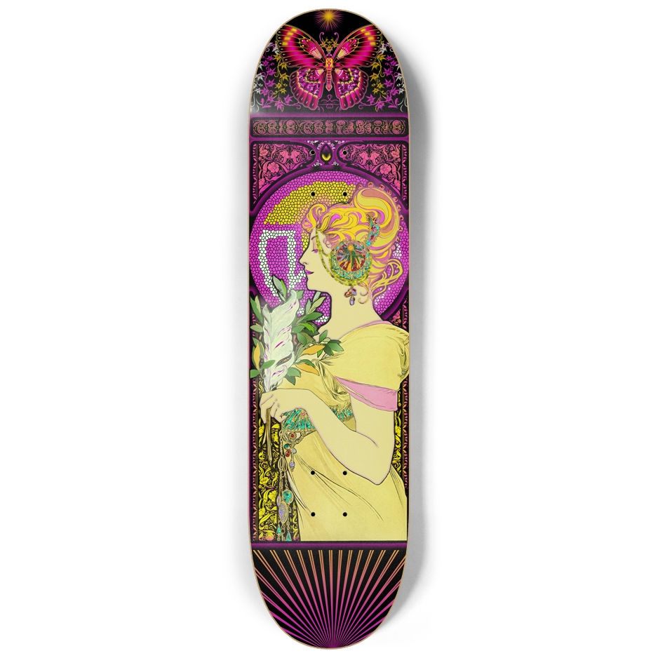 The Omega Glow in the Dark Skateboard