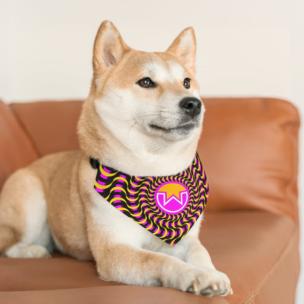 Wownero Pet Bandana Collar