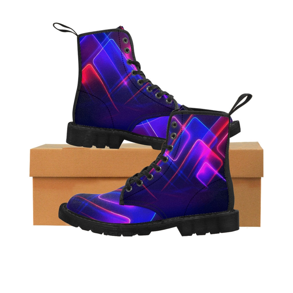 Women's Retro Glow Canvas Boots