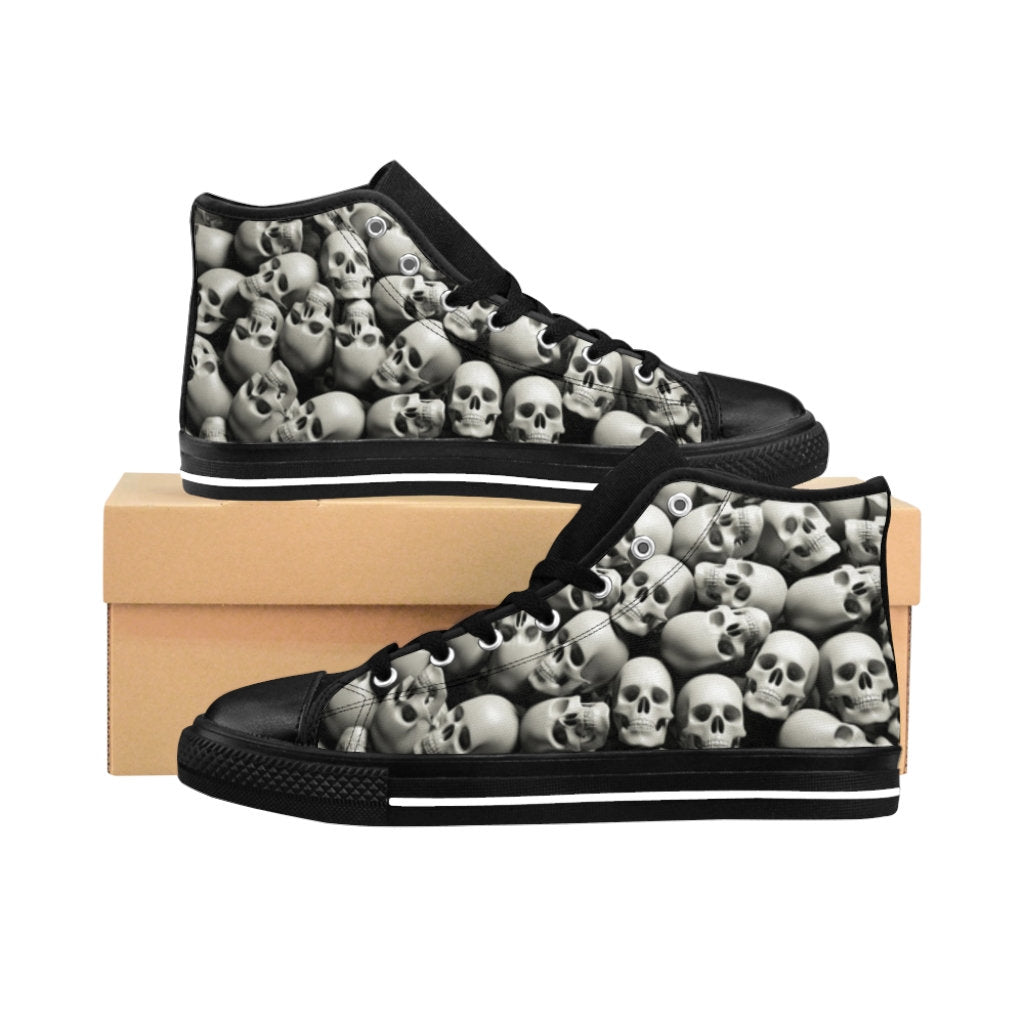 Men's Skull-pile High-top Shoes