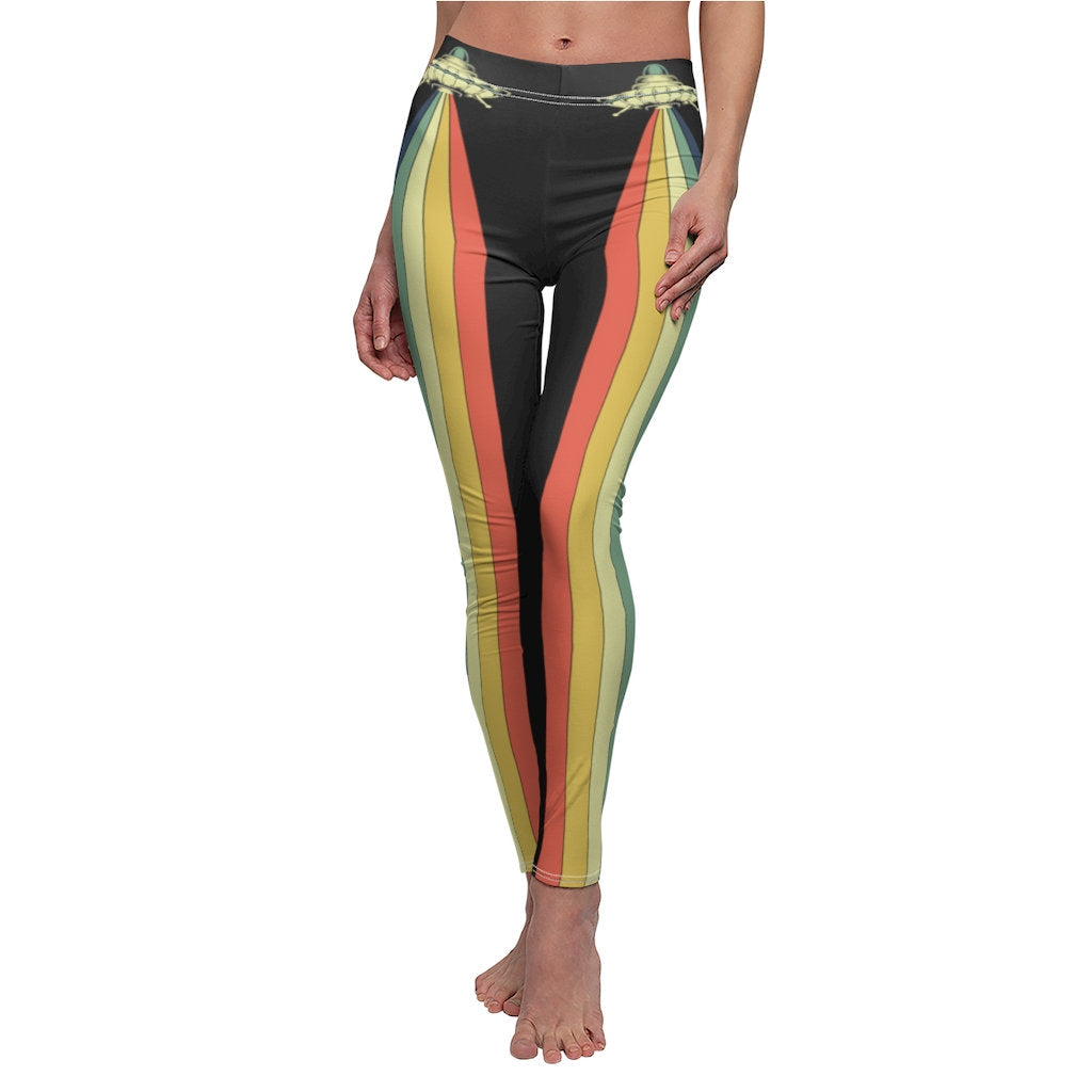 Retro UFO Beam Leggings