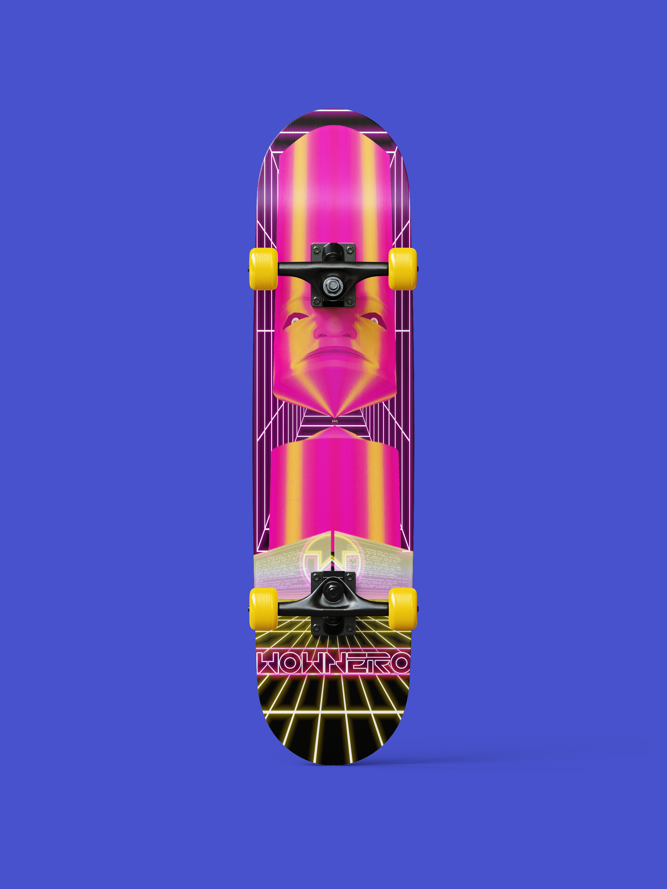 Wownero Master Control Skateboard 7 3/4" Deck