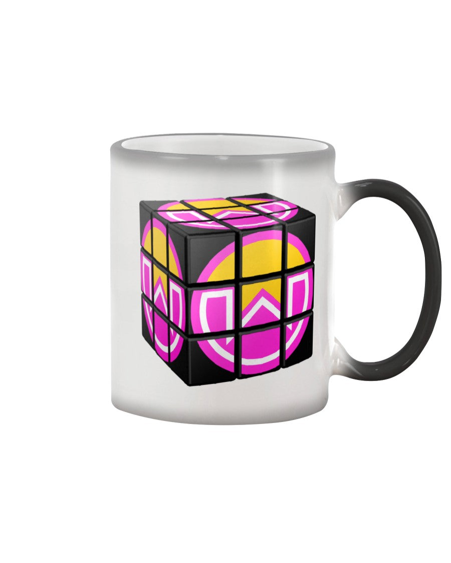 Wownero Rubik's Cube 11oz Color Changing Mug