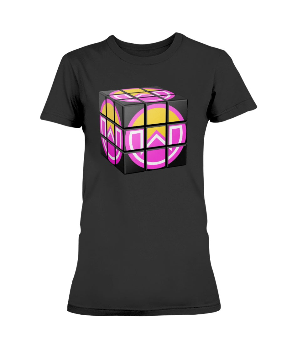 Wownero Rubik's Cube Ladies T-Shirt